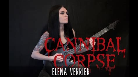 Elena Verrier Cannibal Corpse Scourge Of Iron