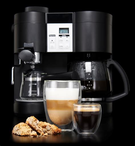 Krups Xp160050 Coffee Maker And Stainless Espresso Machine Combination