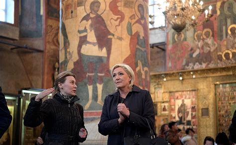 She is among the european politicians who have called for closer ties with russian president vladimir putin and approved of moscow's annexation of crimea from ukraine in 2014. Meeting with Marine Le Pen • President of Russia
