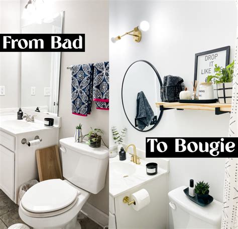 Bad To Bougie Budget Friendly Diy Bathroom Home And Texture