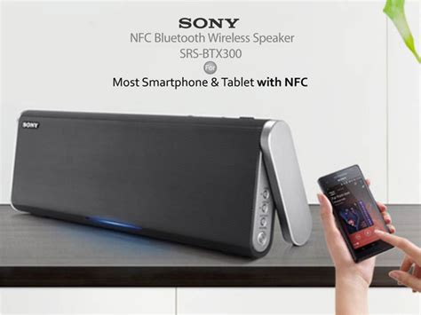 Sony Nfc Bluetooth Wireless Speaker Srs Btx300