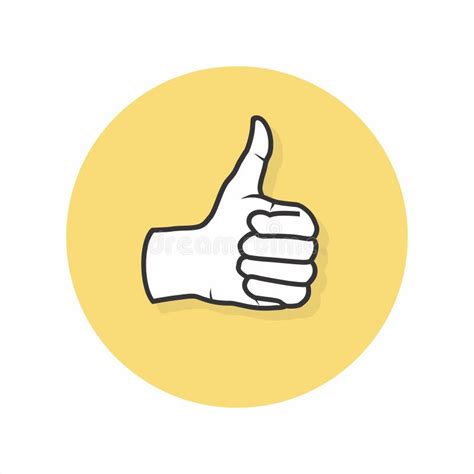 Vector Of Thumbs Up Sign Thumbs Up Icon Illustration Of Thumbs Up