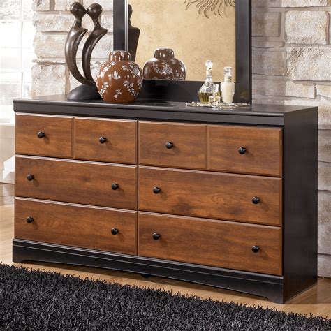 Signature Design By Ashley Aimwell Two Tone Finish Dresser With 6