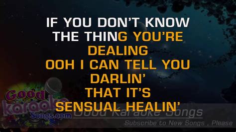 Sexual Healing Marvin Gaye Lyrics Karaoke [ ] Youtube
