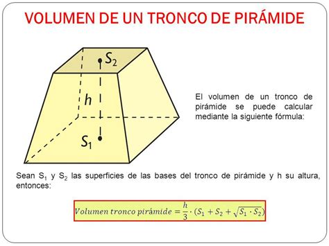 Como Calcular El Volumen De Una Piramide Truncada Printable Templates