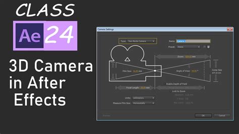 How To Use 3d Camera In After Effects Youtube