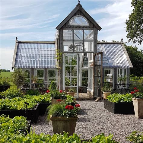 Very Unique And ‘oh So Beautiful Greenhouse 🌿🌻🌱🌼🍃 Greenhouse