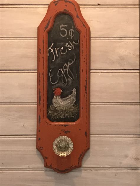 Hobby Lobby Mirror painted with Chicken Hobby Lobby, Bottle Opener Wall