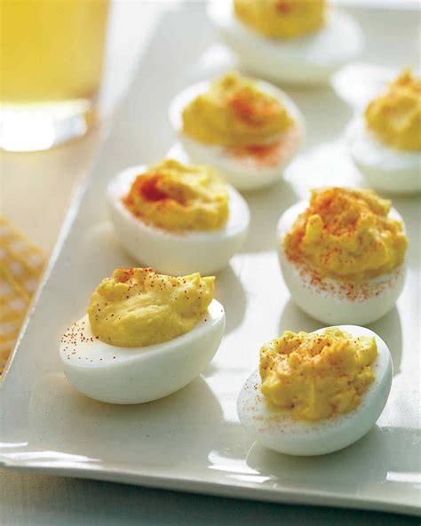 Creamy Deviled Eggs Recipe And Video Martha Stewart