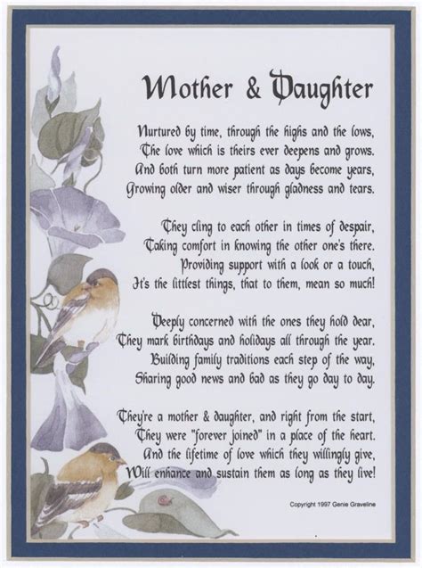 beautiful mother poems from daughter