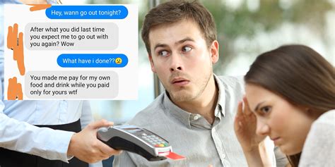 when this guy refused to pay for his date s £100 meal her response was incredibly revealing