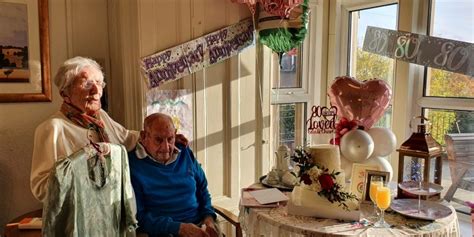 one of the uk s longest married couples celebrated their 80th wedding anniversary and put