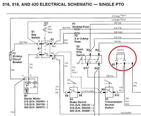 John Deere 318 Starter Wiring Diagram Wiring Diagram