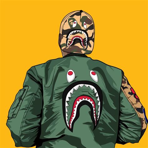 Bape | ILikeItThatWay | ・b a p e ・ | Pinterest | On, Sharks and Bathing