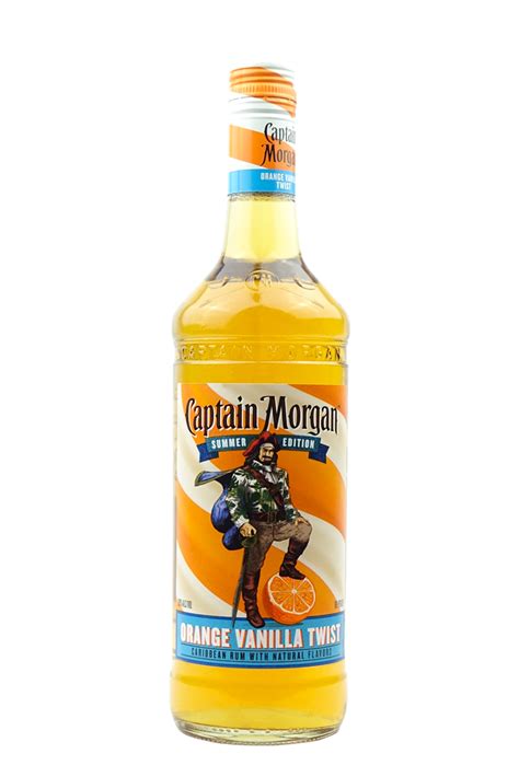 New captain morgan orange vanilla twist there is more fun to be had this summer with limited edition captain morgan this delicious liquid tastes like summer in a glass with the sweet and fruity combination of orange and vanilla. Captain Morgan Orange Vanilla Twist Rum 75cl | VIP Bottles