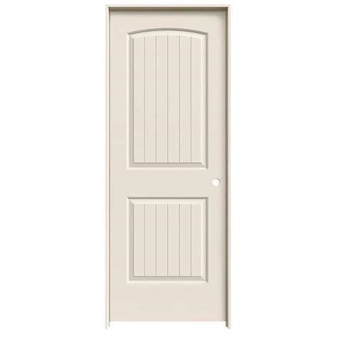 Jeld Wen 30 In X 80 In 2 Panel Santa Fe Primed Left Hand Smooth Solid