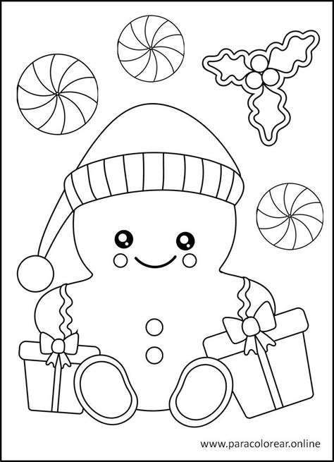 Dibujos Kawaii De Navidad Para Colorear Gran Venta OFF