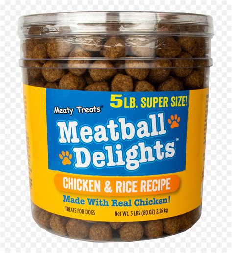 Meaty Treats Meatball Delights Chicken Flavored Meatballs Jamjar