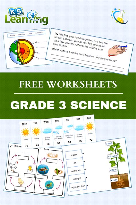 Printable Science Worksheets For Grade 3