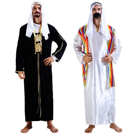 arabic male muslim costumes hijab thobe clothing set men islamic turkish dubai kaftan jubba robe