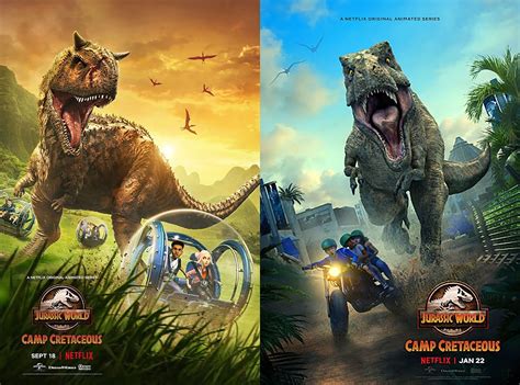 Jurassic World Camp Cretaceous Season 1 And 2 With Sinhala And English