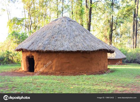Traditional Tribal House Of Kenyan People Stock Photo By ©sopotniccy