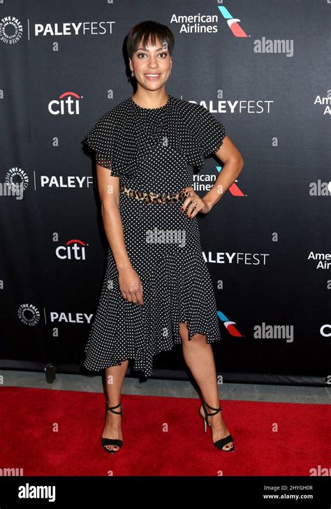 Cush Jumbo Attending Paleyfest Ny The Good Fight Stock Photo Alamy