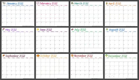 6 Months Calendar Printable Calendar Template 2022