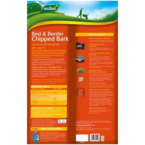 Westland Bed And Border Chipped Bark 70 Litres
