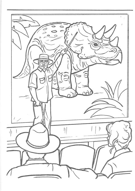 Jurassic Park Official Coloring Page Jurassic Park Photo