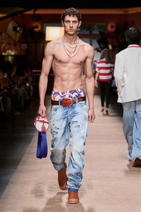 Dsquared2 Spring 2024 Preppy Goes Sensual