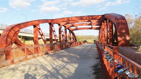 If You Love Something Lock It Up On This Kansas City Bridge Missouri