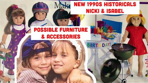 furniture and accessories for nicki and isabel hoffman from 1990s a girl of today ag american girl