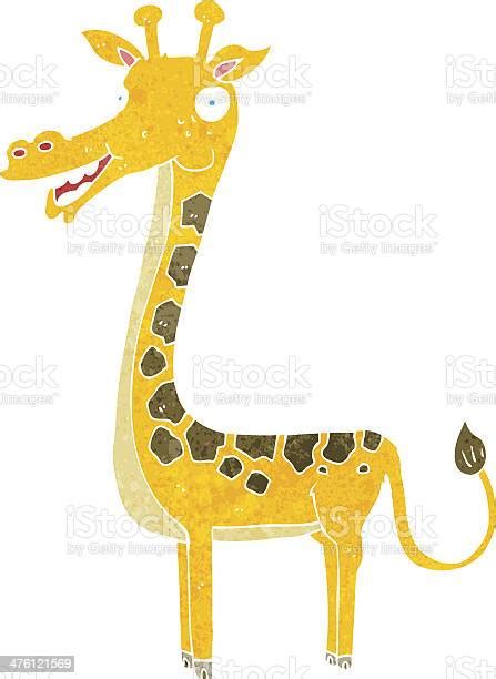 Cartoon Giraffe Stock Illustration Download Image Now Cheerful