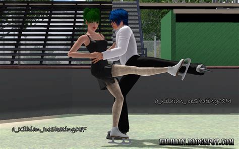 Skating photography is a great way to improve your sports photography. Kilhian's Lair: Pose Set N°04 - Ice Skating