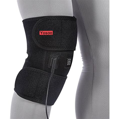 Yosoo Heated Pad Heat Therapy Knee Wrap Brace Thermotherapy Heating Pad