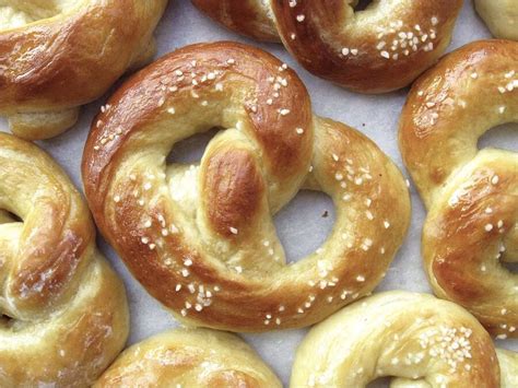 Consult with the paediatrician once, before starting off with. Hot Buttered Soft Pretzels | King Arthur Flour in 2020 ...