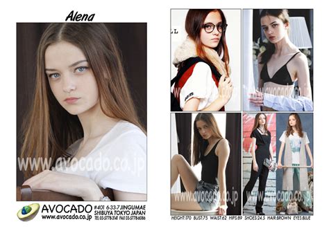 alena models ｜ avocado 外国人モデル事務所／model agency tokyo