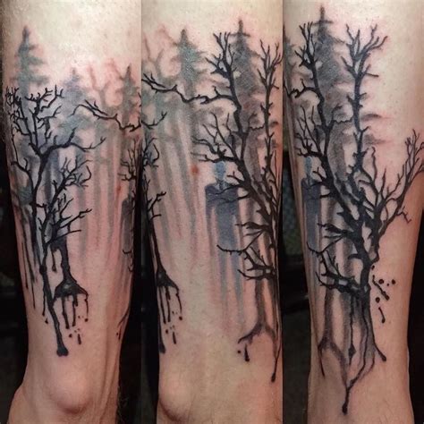 Repost Electrictigertattoo Tattoo By Vizualwarlock Slender Man