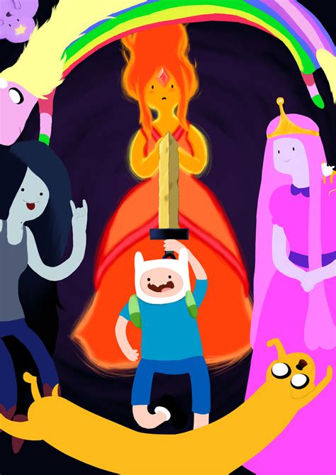 Adventure Time Poster By Stephie Anna On Deviantart