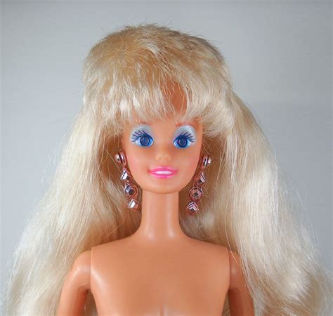 Vintage Sparkle Beach Barbie Doll Blonde Blue Sparkle Etsy My Xxx Hot Girl
