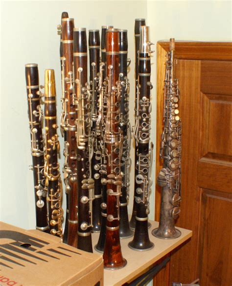 Pict3072 My Very Cool Collection Of Oddball Clarinets Plu Flickr