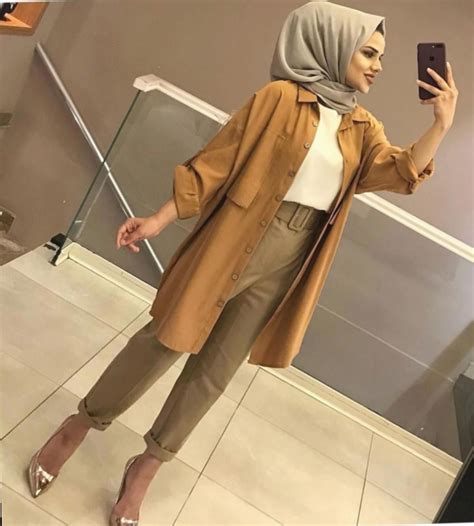 15 Fashion Style Hijab Cardigans In 2020 Hijabi Outfits Casual