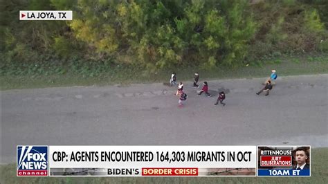 Migrant Encounters Over In October As Border Surge Continues Fox News Video