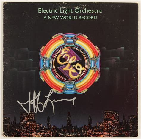 Lot Detail Electric Light Orchestra Jeff Lynne Signed A New World