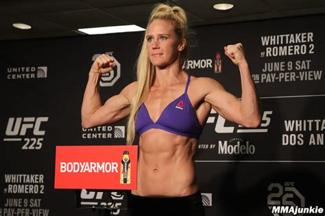 Holly Holm Ufc 225 Official Weigh Ins Mma Junkie