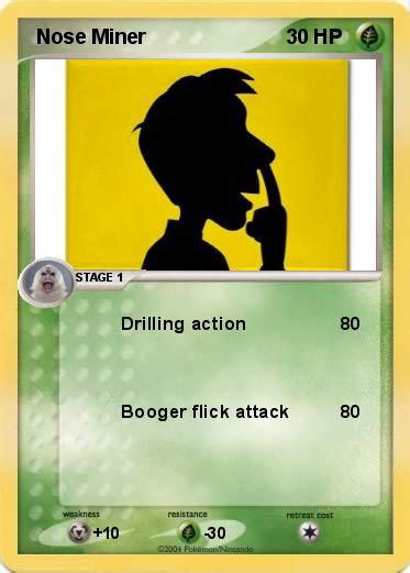 D p pt hg ss p b r: Pokémon Nose Miner - Drilling action - My Pokemon Card