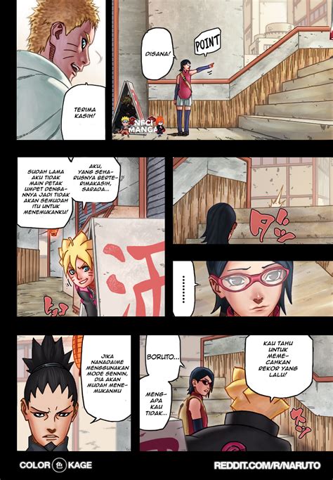 Komik Naruto Gaiden Uchiha Sarada Full Color Berbagi Ilmu Pengetahuan