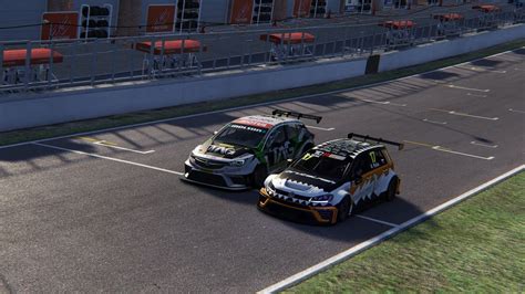 Close Finish With BTCC Cars In Assetto Corsa YouTube