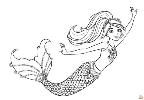 Printable Mythical Creatures Coloring Pages Free